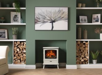 Evandale Pebble Optimyst Stove - Inspiration Image