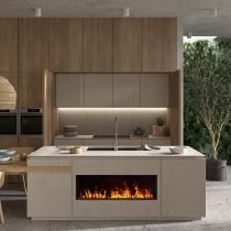 cassette in setting kitchen