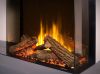 dimplex aspire fire closeup